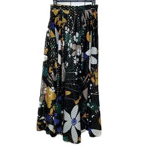 Vintage Malbe Floral Maxi Skirt